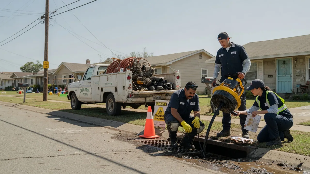 Drain Cleaning in Scotland, TX near me